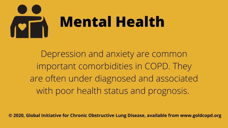 Mental Health1 - Global Initiative For Chronic Obstructive Lung Disease 